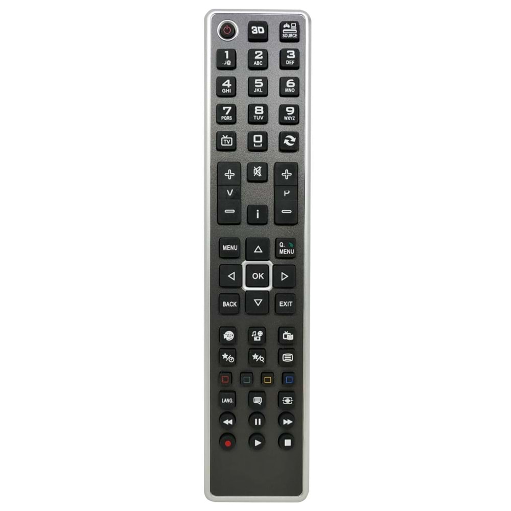 VESTEL VES-203 3D'Lİ KENARI METALİK LCD LED TV KUMANDA IRT1114