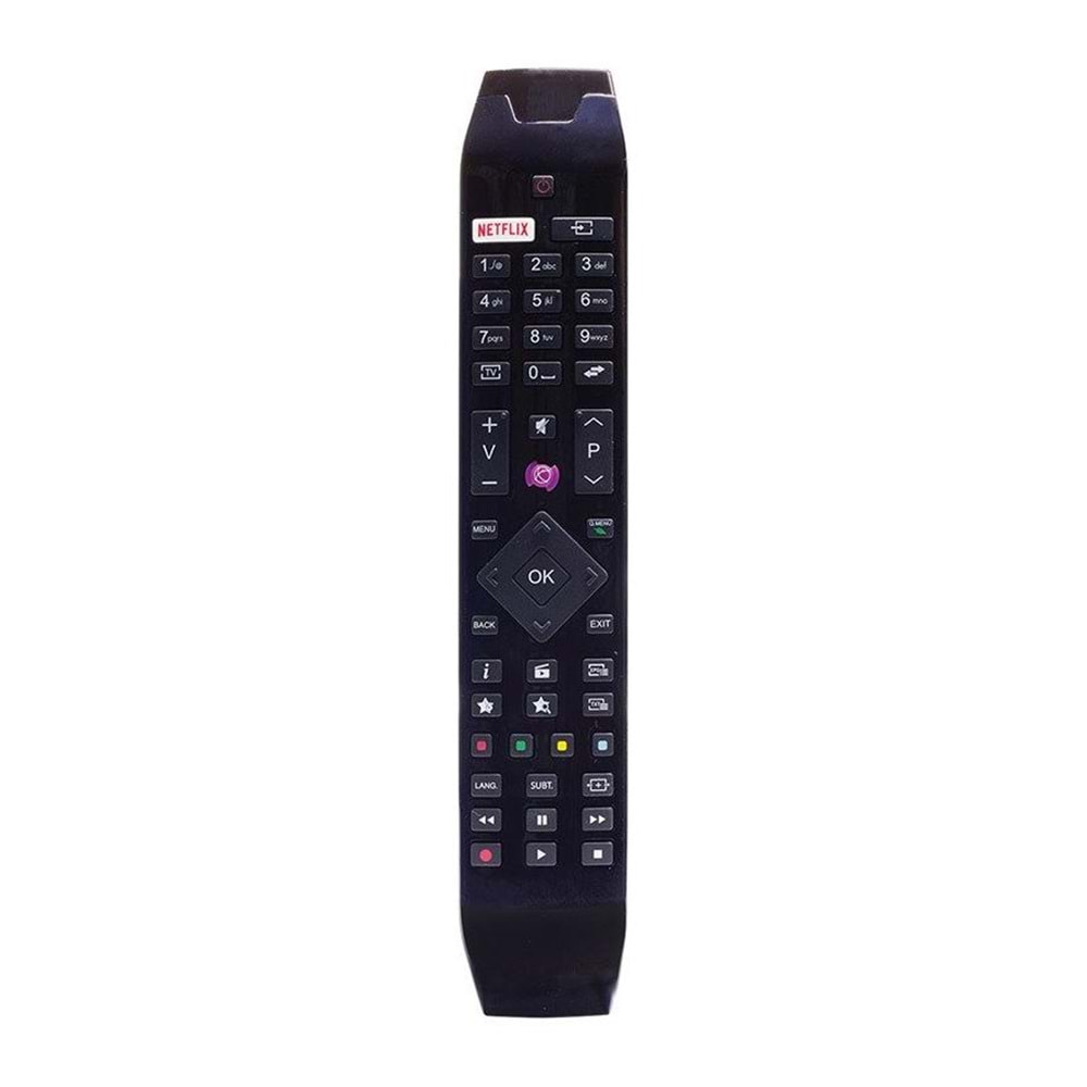 LCD LED KUMANDA VESTEL HITACHI RC 49141 NETFLİX TUŞLU IRL1141