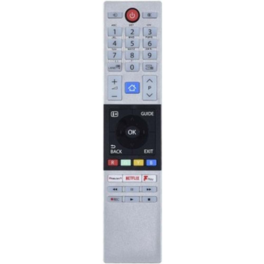 TOSHIBA NETFLIX-YOUTUBE-RAKUTEN TV TUŞLU LCD LED TV KUMANDA Mythe 11672