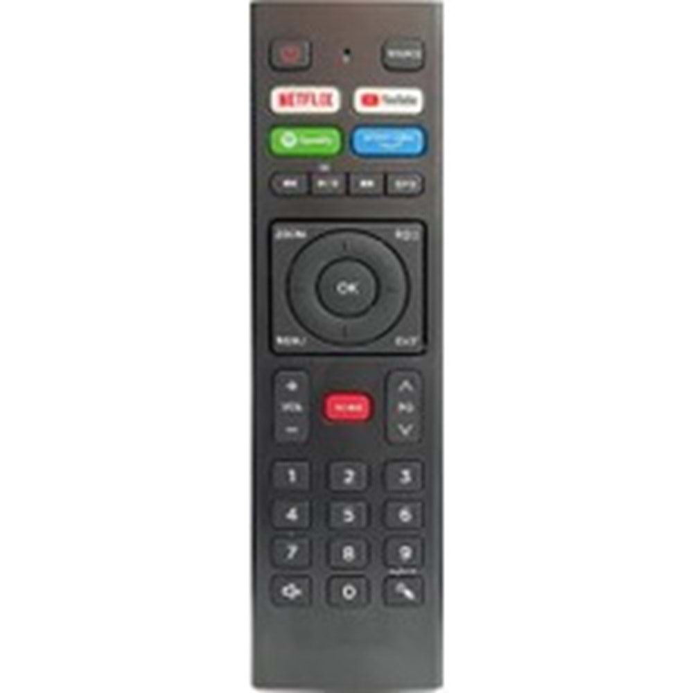 ENL0692 Telenova Netflix-Youtube-Prime-Spotify Tuşlu TV Kumandası