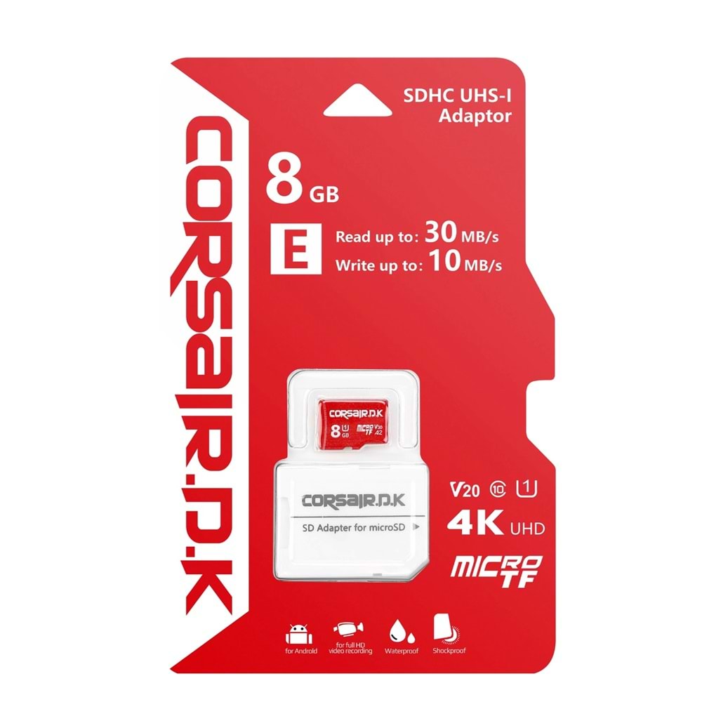 8GB MİCRO HAFIZA KARTI