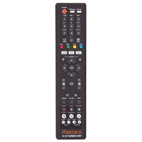 Hiremco FX Turbo HD Uydu Alıcı Kumandası 44-T