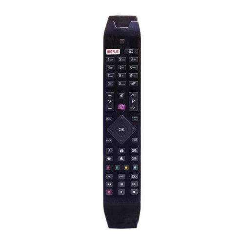 LCD LED KUMANDA VESTEL HITACHI RC 49141 NETFLİX TUŞLU IRL1141