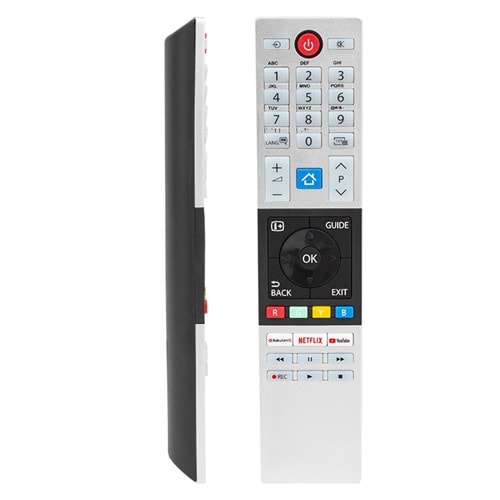TOSHIBA NETFLIX-YOUTUBE-RAKUTEN TV TUŞLU LCD LED TV KUMANDA Mythe 11672